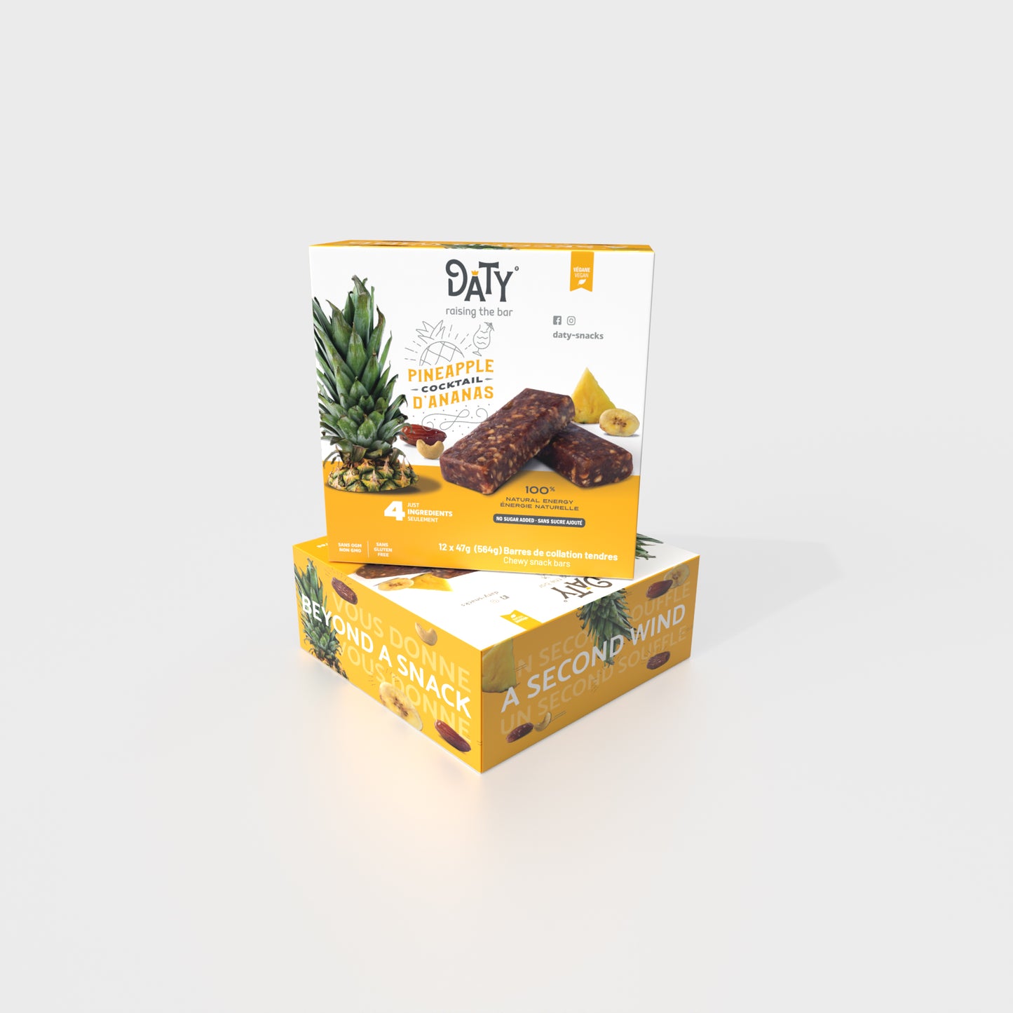 Daty Box- Pineapple Cocktail-12 x 47g