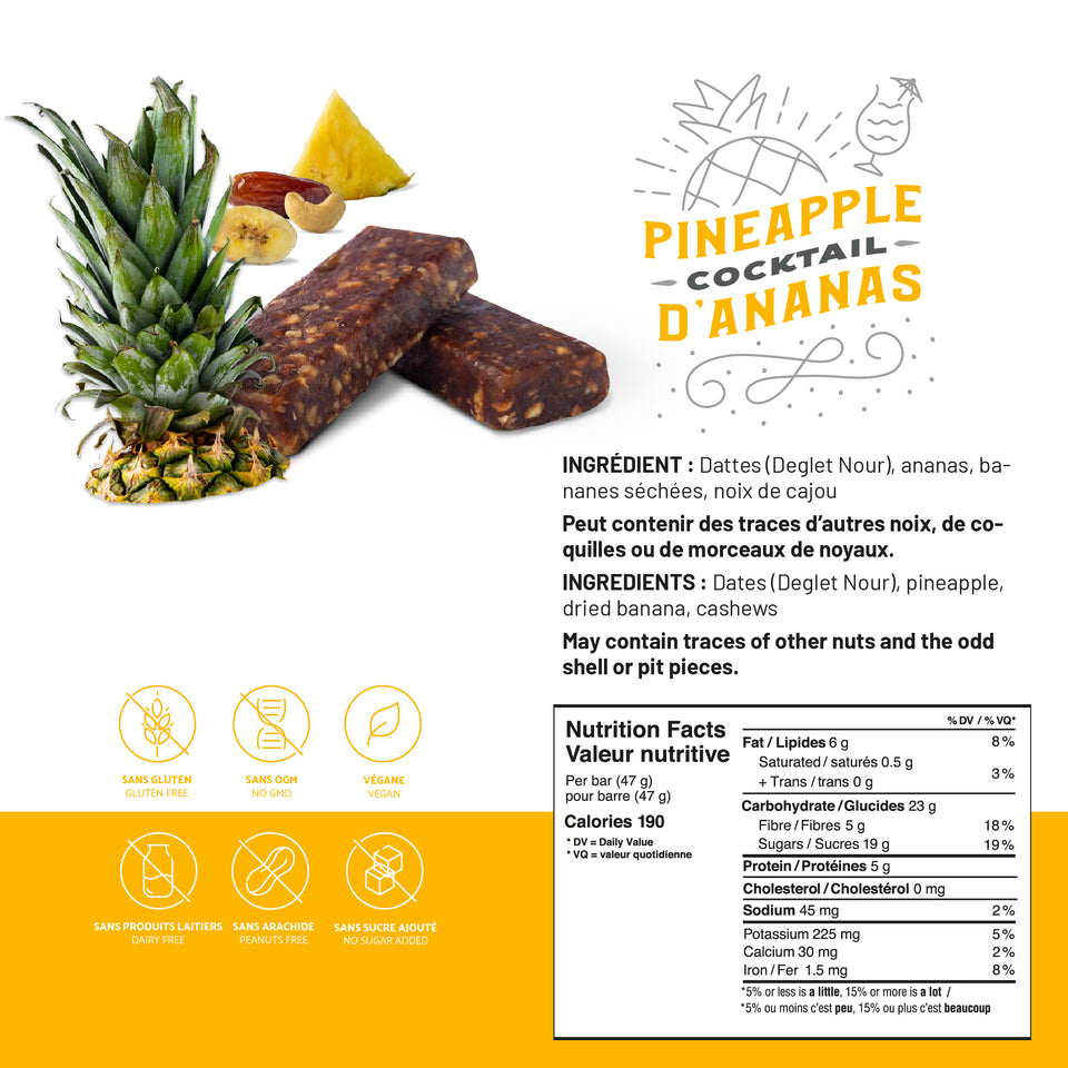 Daty Box- Pineapple Cocktail-12 x 47g