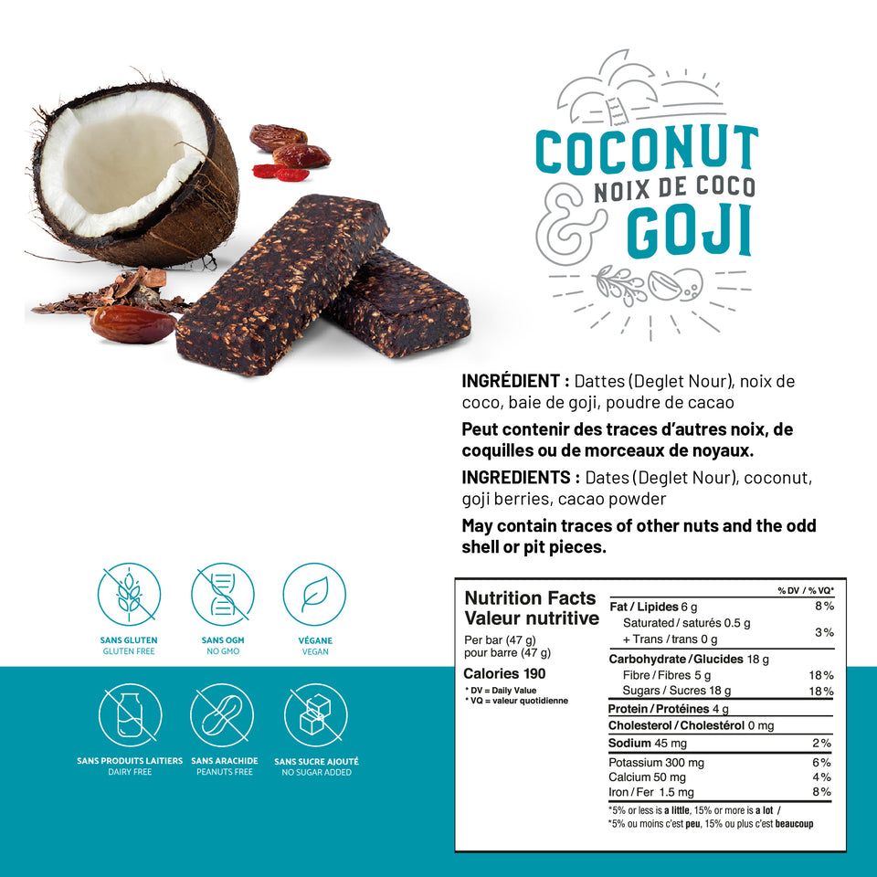 Daty Box- Coconut & Goji-12 x 47g